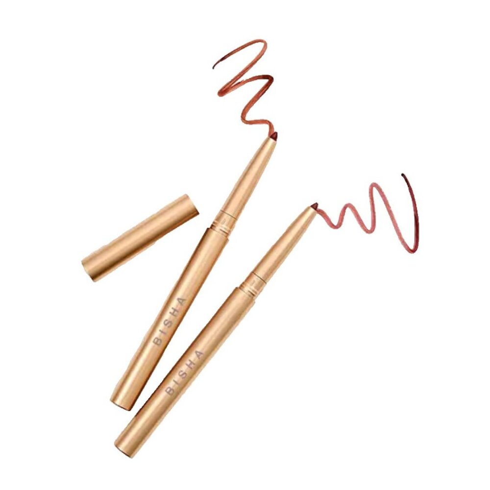 BISHA Essential Lip Designer Duo In San Tropez & St. Barths NEW in Box